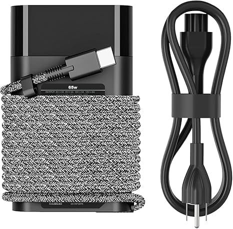 Bộ sạc laptop USB C 65W DJW tương thích với các dòng máy HP Spectre x360