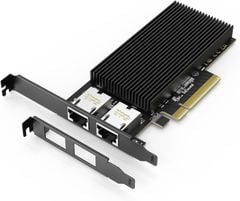  Card mạng PCIe 10GbE Intel X540-T2 2 cổng RJ45 