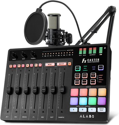 ALABS Fxcaster Podcast Bundle 7 Kênh XLR