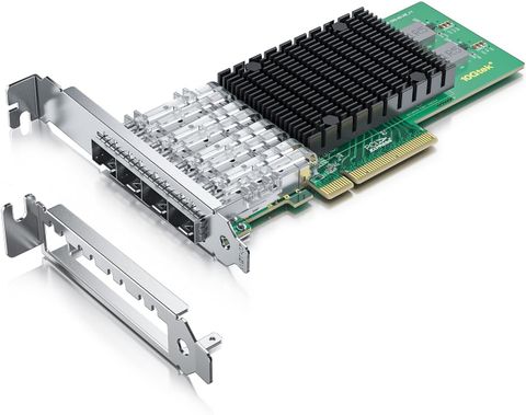 Card mạng 10Gtek 10Gb PCIe 4 cổng SFP+ Intel XL710-BM1