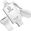 Ổ Đĩa Flash 512GB JSL JDTDC MFi Bạc