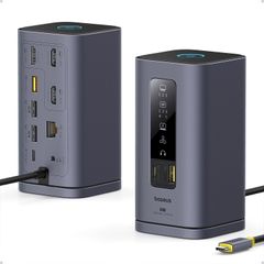  Trạm Kết Nối Baseus Spacemate 11 Trong 1, Hỗ Trợ 3 Màn Hình Cho Mac 