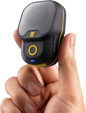 Loa Bluetooth Đeo Kẹp Rythflo Màu Vàng Nhỏ Gọn Tiện Lợi