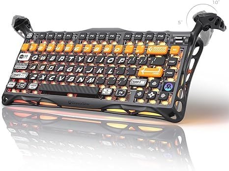 Bàn phím cơ chơi game không dây GravaStar Mercury K1 Pro