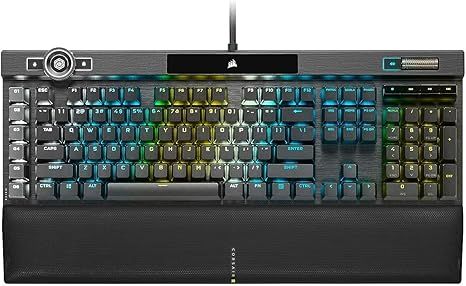 Bàn phím chơi game có dây quang học Corsair K100 RGB