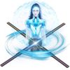 Quạt chiếu hình ảnh ba chiều 3D 25,6 inch