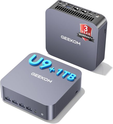 Máy tính mini GEEKOM GT13 MAX Intel Ultra 9 185H RAM 16GB DDR5 SSD 1TB