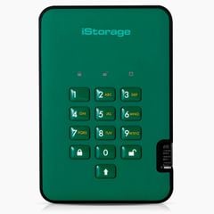  iStorage diskAshur2 HDD 2TB Green – Ổ cứng lưu trữ an toàn, tiện lợi 