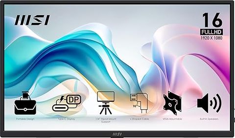 msi Pro MP165 E6 Ultra Slim & Light Portable Monitor