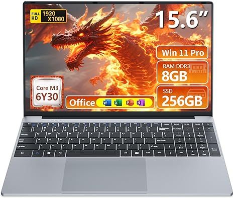 Laptop Computer 2026 Core M3-6Y30 CPU