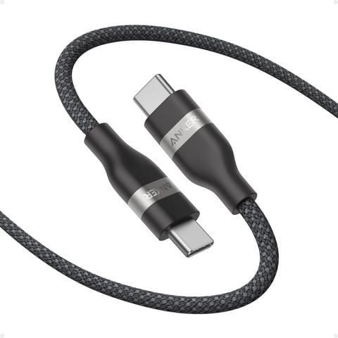 Cáp Anker Nano USB-C 240W dài 1.8m bọc dù màu đen