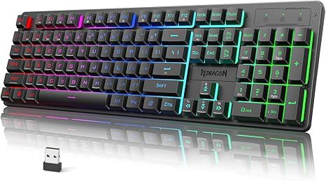 Bàn phím chơi game không dây Redragon K521KS