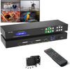 Bộ Trộn Matrix HDMI 4x4 MT-VIKI MT-HD414-A Tách Âm Thanh 4K