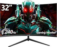  Màn hình chơi game cong Gawfolk 32 inch, tần số quét 240Hz 
