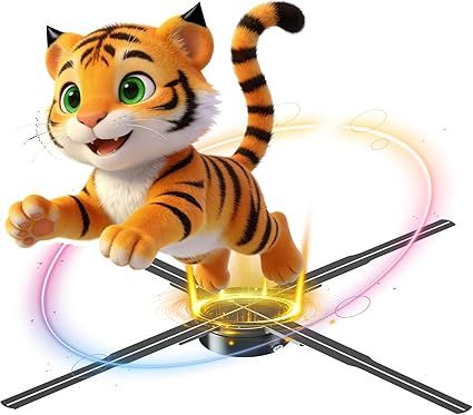 Quạt chiếu ảnh ba chiều 3D 26 inch