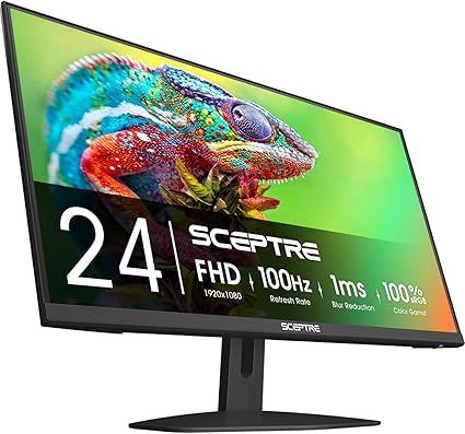 Sceptre Prime 24-inch Gaming Monitor 100Hz 1ms DisplayPort