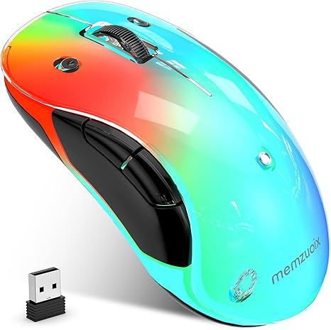 Chuột không dây memzuoix 2.4G thiết kế thẩm mỹ