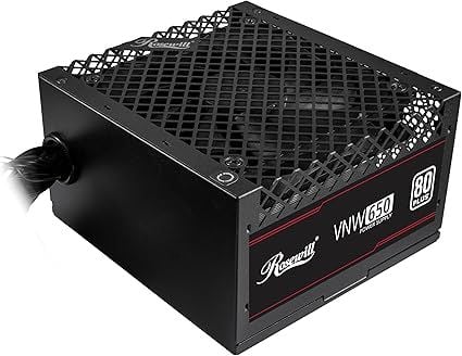 Rosewill VNW 650W 80+ White Certified, Non-Modular Active PFC Design