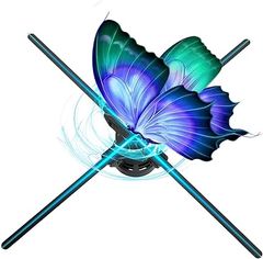  Quạt chiếu hình ảnh ba chiều 3D LED 3D 70cm 