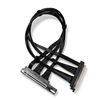 Cáp Riser GIGA-MEGA PCIe 5.0 x16 AI Server 50cm Right Angle Black