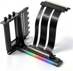  Bộ Cáp Riser & Giá Đỡ VGA GIGA-MEGA PCIe 5.0 16cm Black V3 
