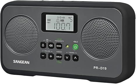 Đài phát thanh xách tay Sangean PR-D19BK FM
