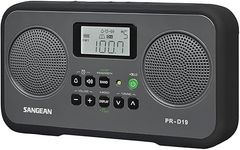  Đài phát thanh xách tay Sangean PR-D19BK FM 