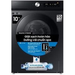  Máy Giặt Samsung Bespoke AI EcoBubble Inverter 10 kg WW10DB7U34GBSV 