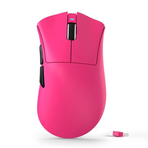 Chuột Attack Shark V3 Multi Modes Berry Red