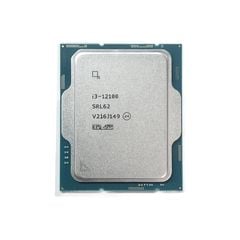  CPU Intel Core i3-12100 TRAY NEW (3.3GHz turbo Up to 4.3GHz, 4 Nhân 8 Luồng, 12MB Cache, 58W)- Socket Intel LGA 1700) 