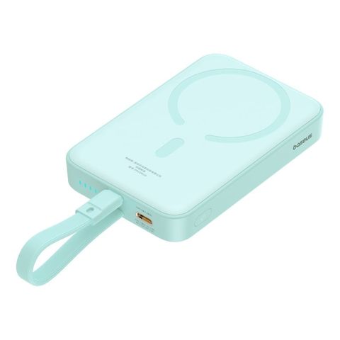Pin Baseus Magnetic Mini 10000mAh | Sẵn Cáp Lightning | Sạc Nhanh 20W