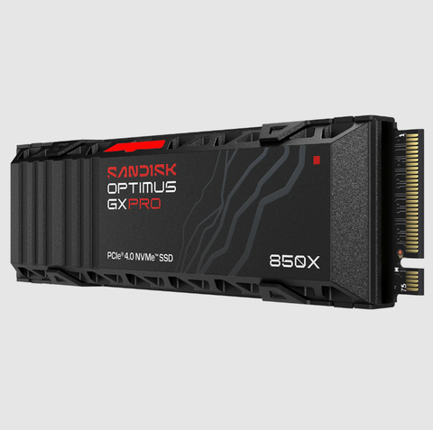 SANDISK Optimus GX PRO 850X NVMe™ SSD - 8TB, M.2 2280, With Heatsink