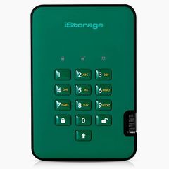  HDD iStorage diskAshur2 2TB Xanh Lá Bảo Mật 