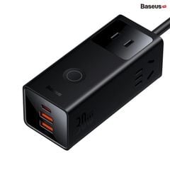  Bộ Sạc Nhanh Tích Hợp Dây Nguồn Nối Dài Baseus Power Combo Digital PowerStrip 