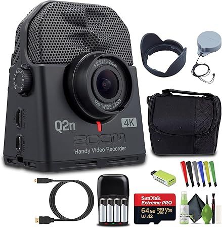 Zoom Q2n-4K: Máy quay kiêm ghi âm 4K đỉnh cao cho YouTube & Livestream