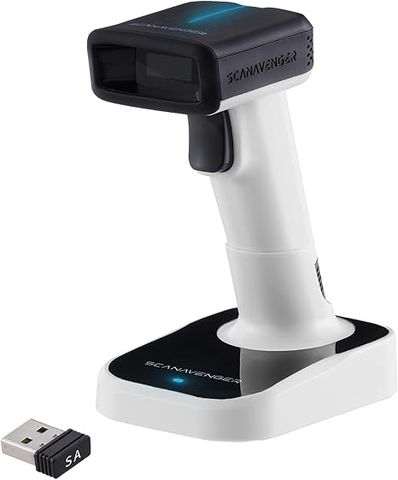 Máy Quét Mã Vạch ScanAvenger 1D 2D Bluetooth 3 Trong 1 Kèm Chân Đế