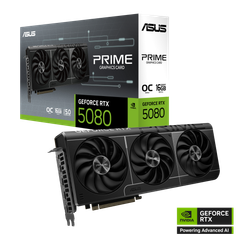  Card màn hình ASUS Prime GeForce RTX 5080 16GB GDDR7 OC Edition (PRIME-RTX5080-O16G) 