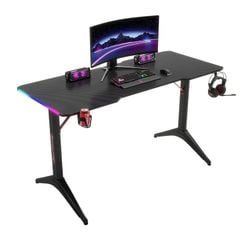  GADGETON D2208 – Bàn gaming đèn RGB chuyển động hình chữ Y - Đen 