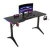 GADGETON D2208 – Bàn gaming đèn RGB chuyển động hình chữ Y - Đen