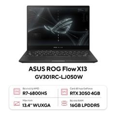  Laptop Asus ROG Flow X13 GV301RC-LJ050W (Ryzen™ 7-6800HS/16GB/512GB) 