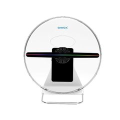  Quạt đèn LED 3D để bàn quảng cáo hình ảnh sản phẩm 3 chiều Promax Giwox AD30, có pin 