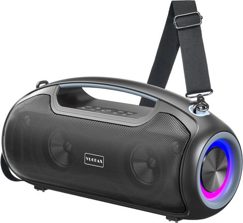 Loa Bluetooth VUOPAX B47A 180W Đen Xám Kháng Nước IP65 Sạc Pin Trâu
