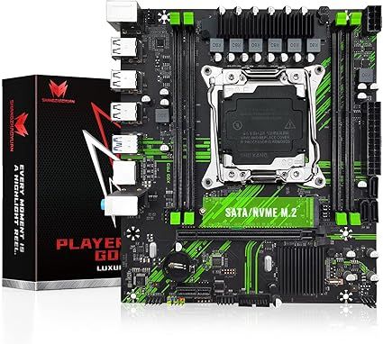 X99 PR9 LGA 2011-3 Motherboard for Intel Xeon E5 V3 V4 and Core i7 Series Processors