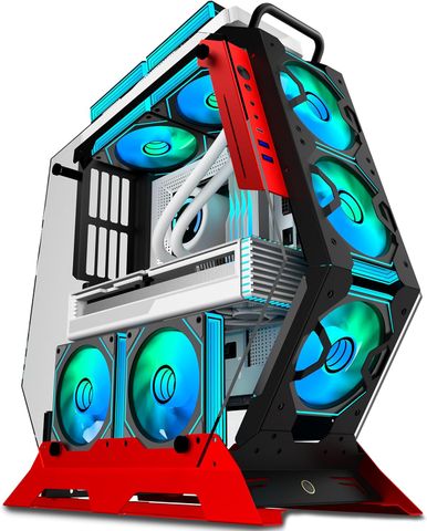 Vỏ Case KEDIERS C570 Red Open Frame Đỏ