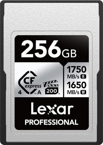 Thẻ Nhớ CFexpress Type A Lexar 256GB Silver 4.0 8K