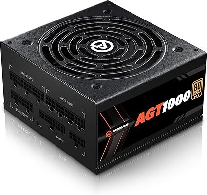 ARESGAME POWER 1000w Power Supply, Fully Modular, 80+ Gold