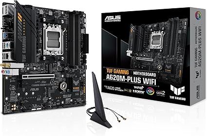 Bo mạch chủ chơi game ASUS TUF Gaming A620M-PLUS