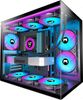 Vỏ Case HYXN H3 ATX – 3 Fan ARGB, Dual Chamber, Hỗ trợ Radiator 360mm