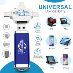  ThePhotoStick Omni 256GB sao lưu ảnh cho iPhone, Android 