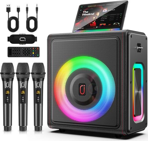 Máy Karaoke PPMIC MS75-T - Hệ Thống Âm Thanh Di Động 300W